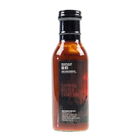 14 Pepper Joes Ghost Pepper Ketchup Hot and Spicy Ketchup with Delicious Flavor Balance Bourbon Infused Bhut Jolokia