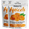 Nature's Garden Probiotic Apricots - Dried Fruit, Plump Dried, No Added Sugar,