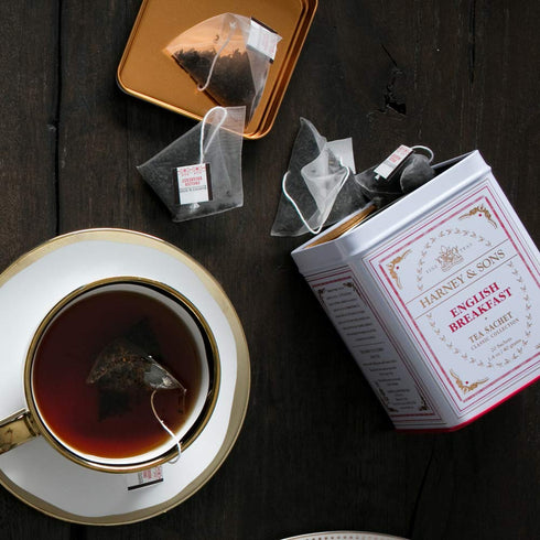 20 Harney & Sons Black Tea, English Breakfast, Sachets