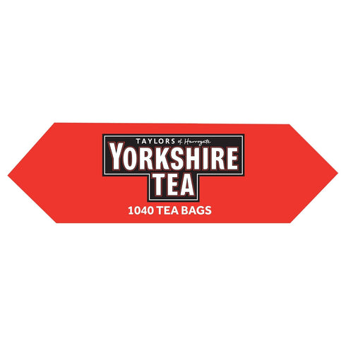 40 Count (Pack 1), 40 Yorkshire Tea Malty Biscuit Brew, Black Tea, Pillow Tea Bags, of Caffeinated, Enjoy Hot or Iced