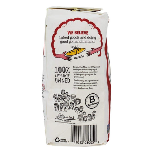 2 lbs King Arthur Flour Organic Artisan All Purpose Flour