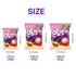 K-Herb Gummy 5 (5 Mix1.26oz(36g) 5pack) Korean Fruit Jelly Candy Assorted Chewy Snacks Fruity Flavors (Grape, Plum