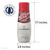 (440ml, Pack 4) SodaStream MTN Dew Code Red Zero Sugar Drink Mix
