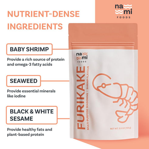 100g NAMI FOODS Furikake Seasoning Shrimp Flavor