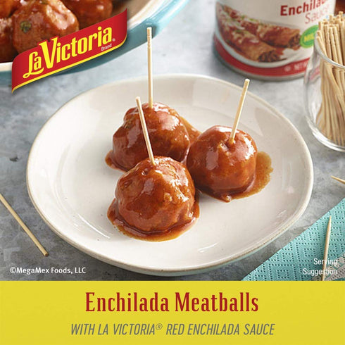 10 (Pack 12) La Victoria Traditional Red Enchilada Sauce Mild, Ounce