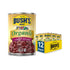 BUSH'S BEST 15 oz Canned Organic Dark Red Kidney Beans, Source of