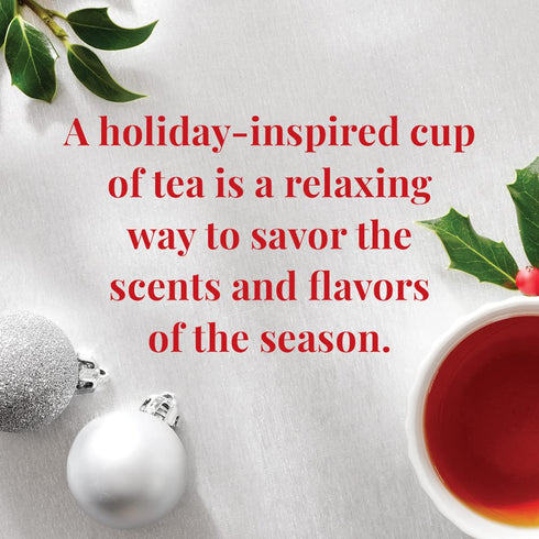 50 The Republic of Tea Comfort and Joy Tea, Holiday Spice Blend, Tea Bags, Naturally Caffeinated