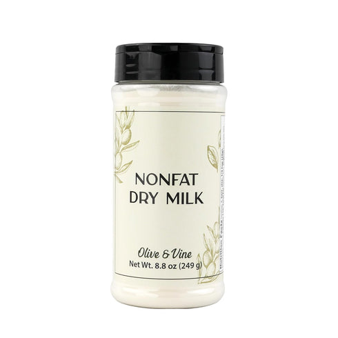 Olive & Vine Nonfat Dry Milk, Creamy Flavor, For Baking & Beverages,