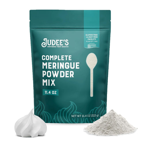 Judee’s Complete Meringue Powder Mix, 11.4 oz, Great for Baking and Decorating, Gluten-Free, No Preservatives