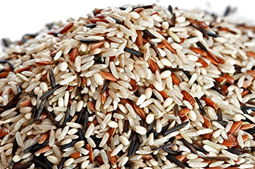 Sanmac Farms Wild-Rice-Gourmet-Blend-Black-Brown-and-Red-GMO-free-Premium-Quality (2 LB)