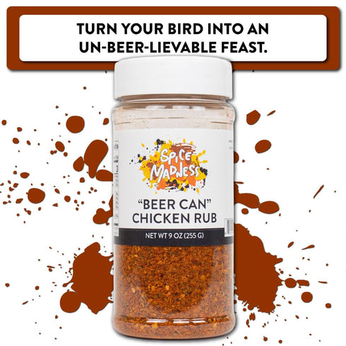 9 oz Spice Madness - Beer Can Chicken Rub