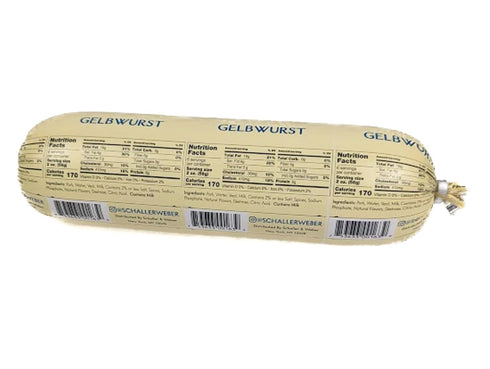 Generic Gelbwurst 12oz Schaller & Weber