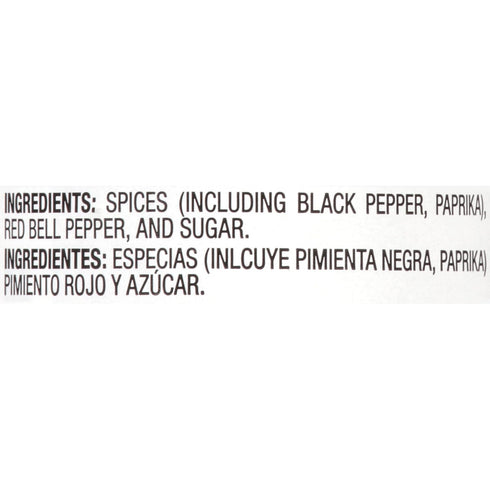 Lawry's Pepper Seasoning, Course Ground, 2.25 oz