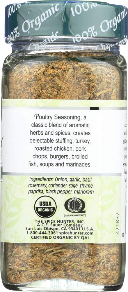 1.1-Ounces Spice Hunter Poultry Seasoning, Organic