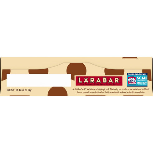 6 9.6 oz Larabar Chocolate Chip Cookie Dough Fruit and Nut Bars, Gluten Free and Vegan, Ct