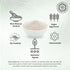 Pride Of India - Himalayan Black Rock Salt, Extra-Fine Grind (4.0 oz, 113.4gm) - Perfect for Cooking