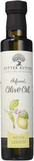 Sutter Buttes Extra Virgin Olive Oil - Meyer Lemon Infused (250 ml bottle) Handcrafted,