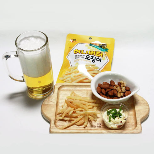 K-Herb Dried Squid – Flavorful Grilled Soft Butter Korean Dried Squid (Butter Squid 5 Pack)