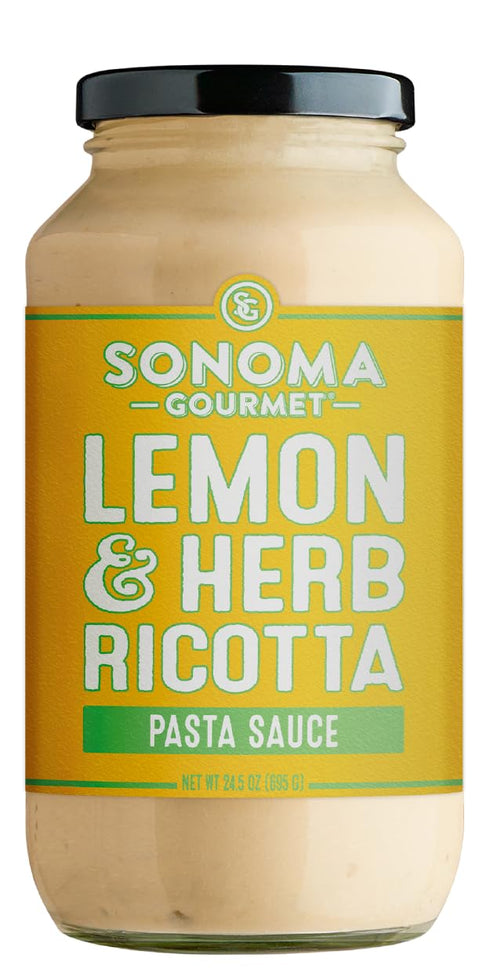 Set Pack Pack Sonoma Gourmet Family Pasta Night Gift Four | Cherry Tomato, Creamy Alfredo, Tomato Basil Alfredo & Lemon