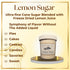 Set 16 Oz (385 Set Lemon, Lime, and Orange Ultra-fine Sugar | Artisan Collection Symphony of Citrus Gourmet Sugar |