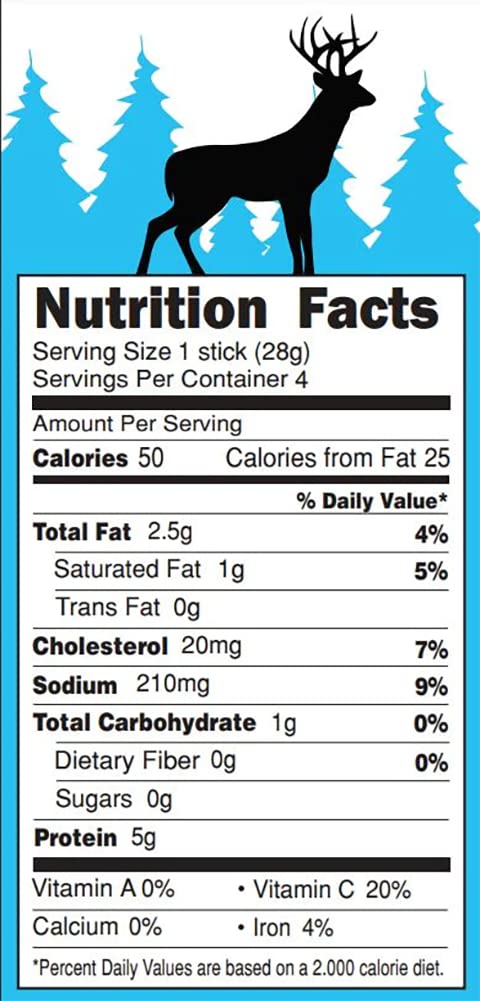 1959 Pack 2 8 PEARSON RANCH SINCE Jalapeno Venison Meat Sticks of Jalapeno Meat Sticks Total Low-Carb, Gluten-Free