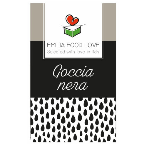 8 3.4 fl.oz 100 ml GOCCIA NERA Balsamic dressing Years Aged - Made in Italy - EMILIA FOOD LOVE Selected with love