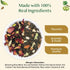 20 Set (100+ Pack VAHDAM World Top Favourites Tea Sampler | Loose Leaf Tea Cups) | Tea Variety with Green, Herbal