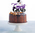LQINBIBJ 2025 Glitter Purple Congrats Dentist Cake Topper - Class Of Medical School Graduation Party Decorations