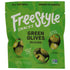 Freestyle Snacks Original Green Olives, 4 Ounce