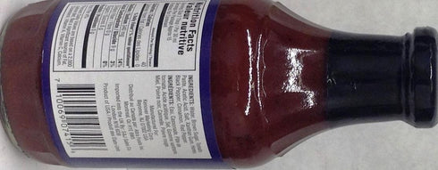 Geffen 18 Oz. 6. Gefen Original Recipe BBQ Sauce No MSG Fat Free Pk