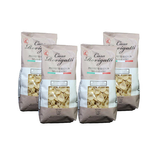 Casa Rovigatti Orecchiette, 100% Italian Durum Wheat Semolina Pasta, Bronze Extruded, Artisanal,
