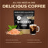30 BODIED Coffee Alternative Instant Coffee Substitute with Yerba Mate, Green Tea & L-Theanine Keto, Fasting, Paleo