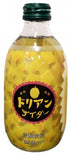 PARSIC 10.14Fl oz Pack 6 (Pack 6)) Tomomasu Japanese Soda Cider Soft Drink, Each (Pine, Durian, Mango, Melon, Peach