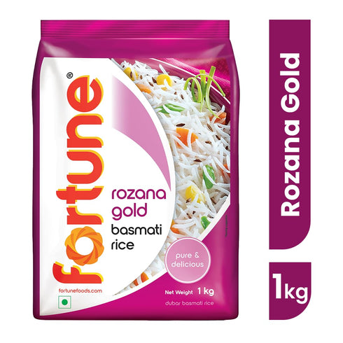 FORTUNE Rozana 1kg Basmati Rice