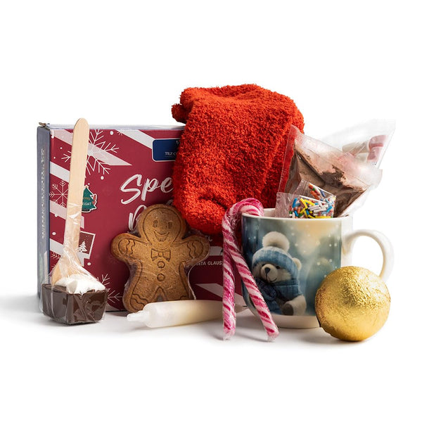 TILZ COLLECTION Hot Chocolate Gift Sets - Hot Chocolate Kit Gifts For Kids, Marshmallows,