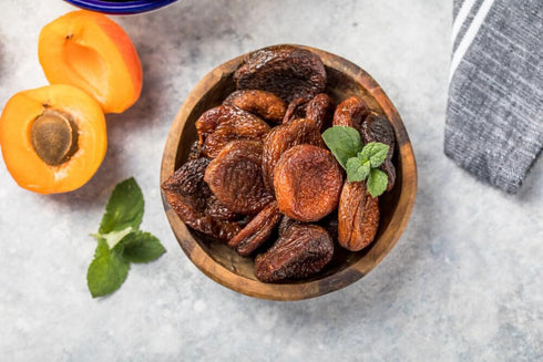 8oz (2-pack) Kartago Organic Dried Apricots - Unsulfured Mediterranean Sun Dried Apricots - Vegan, Kosher, Gluten Free