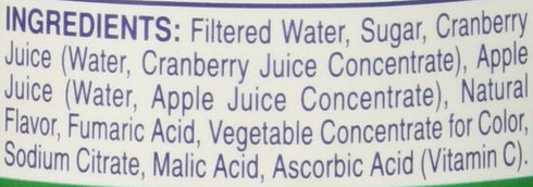 10 Oz 6 Count (Pack 1) Ocean Spray Cran-Apple Cranberry Apple Juice Drinks, Fl Bottles