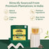 (100 100% VAHDAM, Chamomile Herbal Tea Pyramid Tea Bags) Resealable Ziplock Pouch | Caffeine Free, Non GMO, Gluten Free