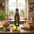 8.45 oz Organic Lemon Infused Extra Virgin Olive Oil French Glass Bottle, Single Origin Ultra Premium Gourmet Cooking