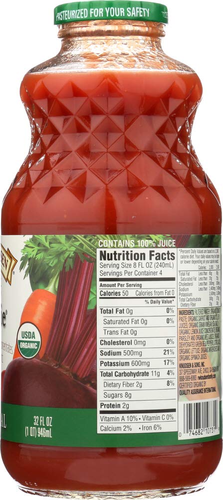 Rw Knudsen Organic Very Veggie Juice - Not a Case