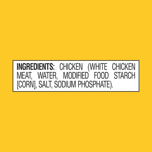 2.6 oz (Pack 12) StarKist Less Sodium Premium White Chicken - Pouch