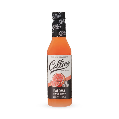 12.7 oz, Set 1 Collins Paloma Syrup, Made with Grapefruit, Ready to Use Cocktail Mixer for Tequila and Mezcal Drink