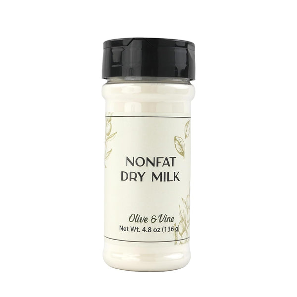 Olive & Vine Nonfat Dry Milk, Creamy Flavor, For Baking & Beverages,