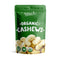 Food to Live Organic Dry Roasted Whole Cashews, 1 Pound Non-GMO, Unsalted,