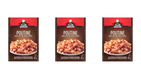 Club House Poutine Gravy Mix, 42g, 3 Pack
