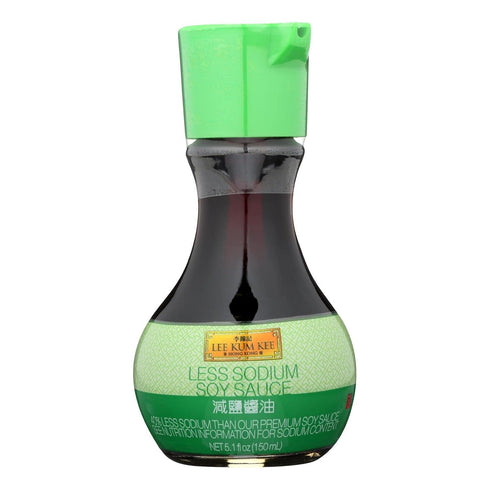 LEE KUM KEE SAUCE SOY TABLE TOP LIGHT, 5.1 OZ, Pack of 6