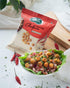 (10, Super Munchies Vacuum-Cooked Peri Peri Chickpeas Plant Based Protein, High in Fiber & Iron, Vegan, Gluten-Free