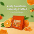 LWWTYKSPL 10.58oz Candied Orange Peel | Diced & Ready for Baking, Desserts, or Snacks | Natural Ingredients, Bright