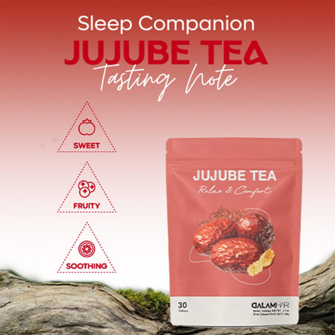 30T DALAMHARI Jujube Tea Bags | Korean Jujube Dates Tea Red Date Tea | Dried Jujubes Jujube Fruit & Red Dates |