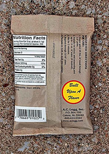 by Old Plantation 10 8 A.C. Legg Blend Pork Sausage Seasoning - Ounce